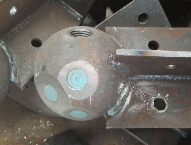 古交螺栓球球塞，网架配件